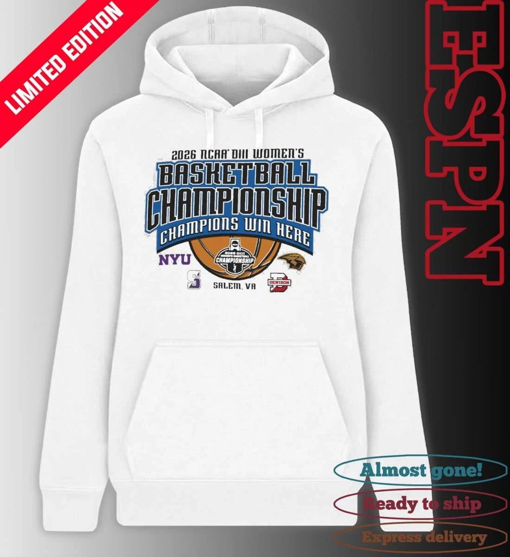Official 2026 NCAA DIII Women’s Basketball Championship – Final Four T-Shirt