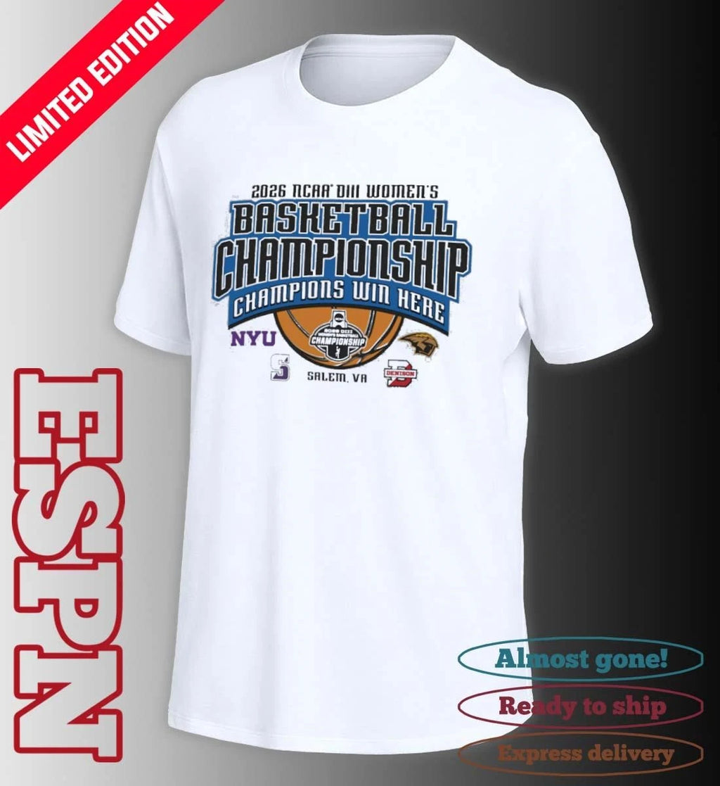 Official 2026 NCAA DIII Women’s Basketball Championship – Final Four T-Shirt