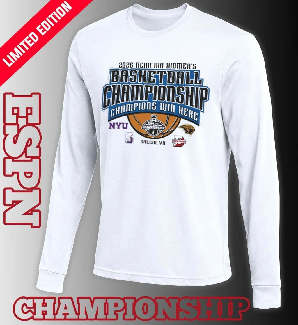Official 2026 NCAA DIII Women’s Basketball Championship – Final Four T-Shirt