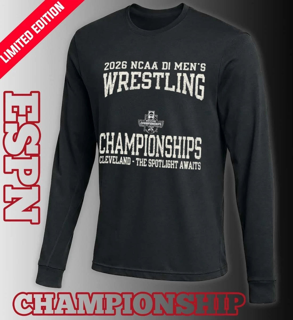 Official 2026 NCAA Division I Wrestling Championships – Cleveland Shirt