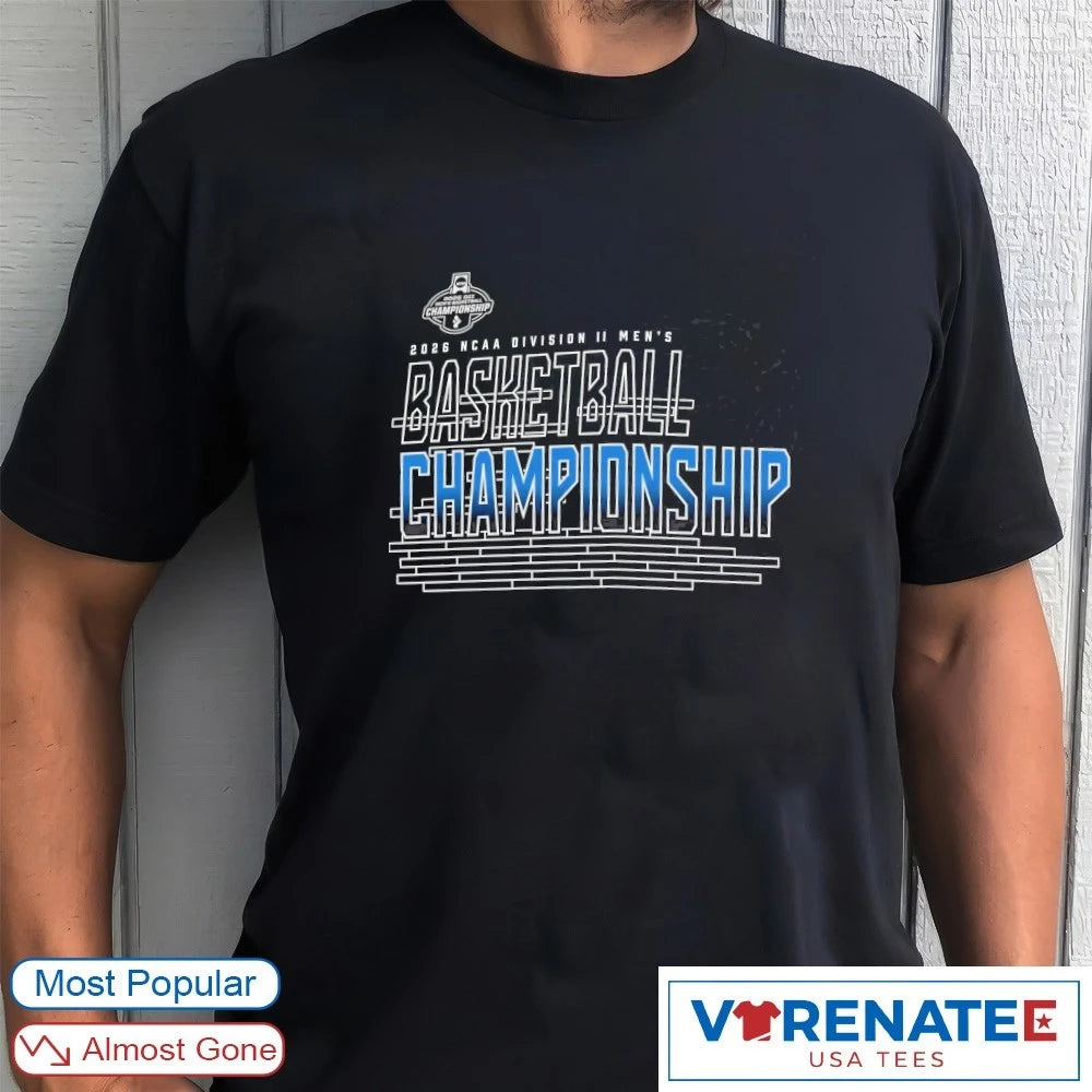 Official 2026 NCAA Division II Men’s Basketball Championship Logo T-Shirt