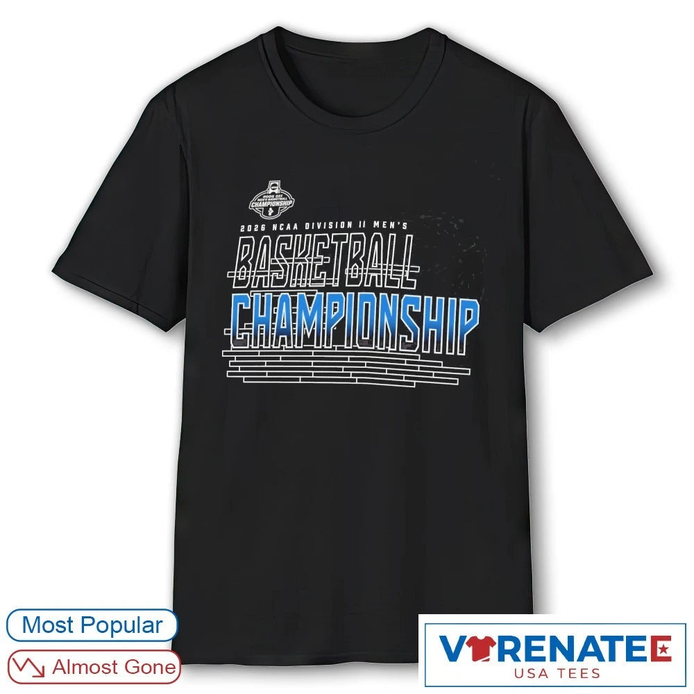 Official 2026 NCAA Division II Men’s Basketball Championship Logo T-Shirt