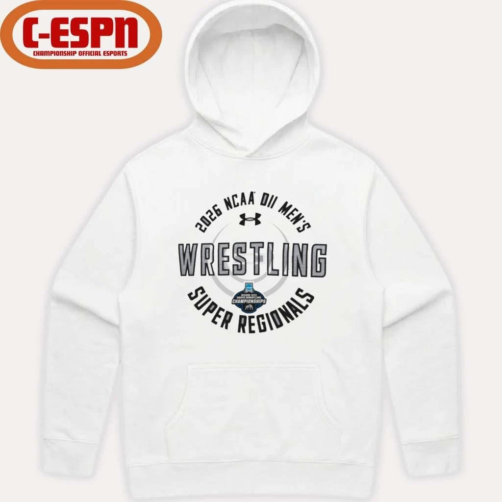 Official 2026 NCAA Division II Men’s Wrestling Super Regionals Shirt
