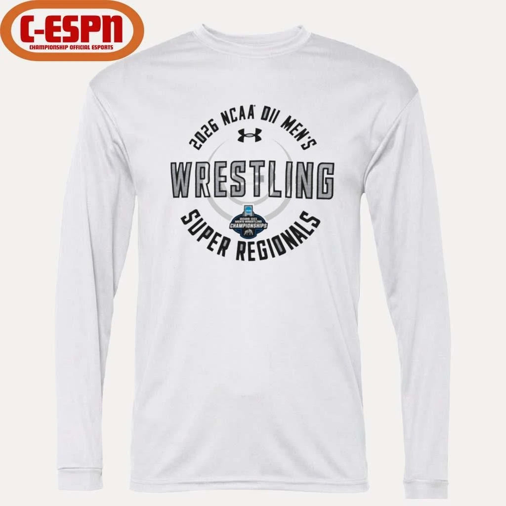 Official 2026 NCAA Division II Men’s Wrestling Super Regionals Shirt