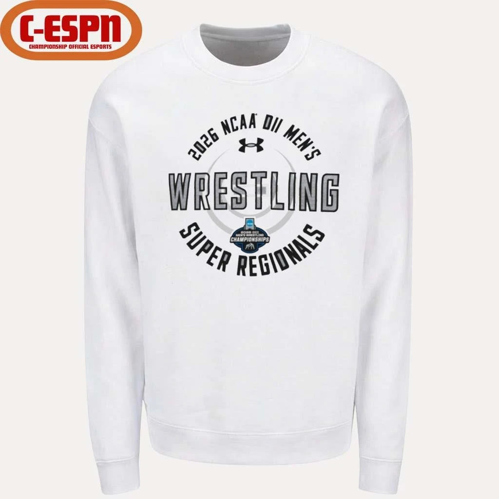 Official 2026 NCAA Division II Men’s Wrestling Super Regionals Shirt