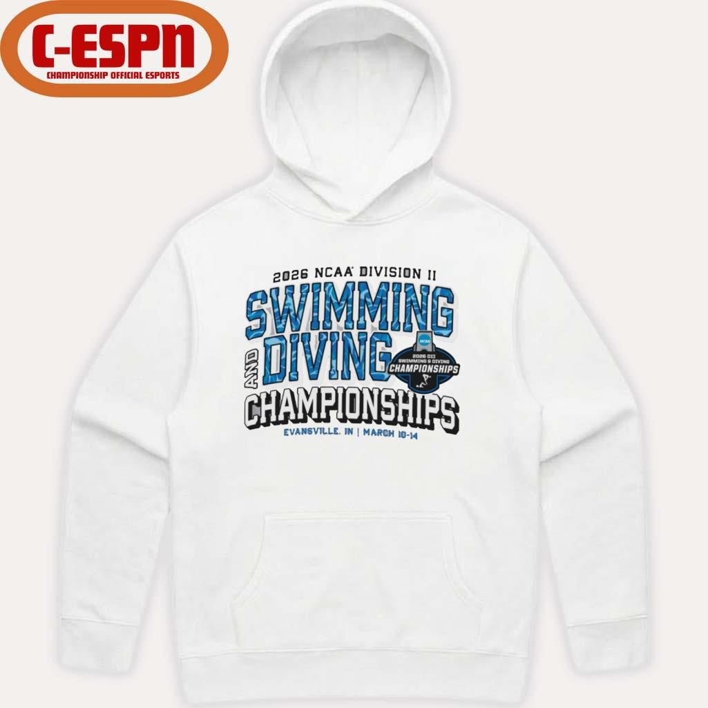 Official 2026 NCAA Division II Swimming &amp; Diving Championships March 10-14 Shirt
