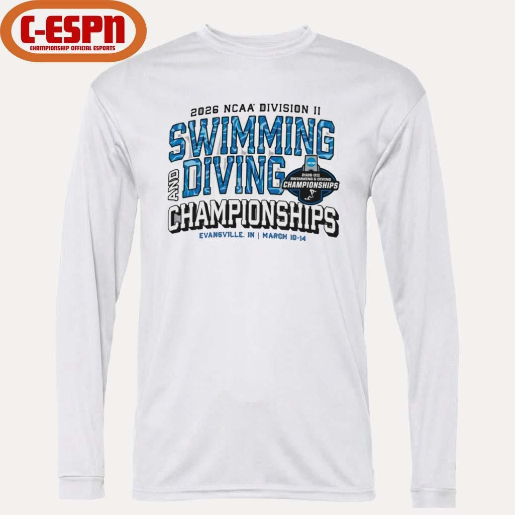 Official 2026 NCAA Division II Swimming &amp; Diving Championships March 10-14 Shirt