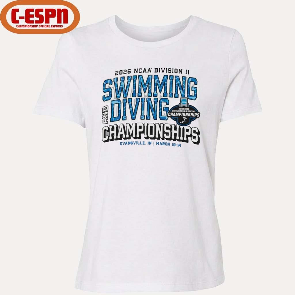 Official 2026 NCAA Division II Swimming &amp; Diving Championships March 10-14 Shirt