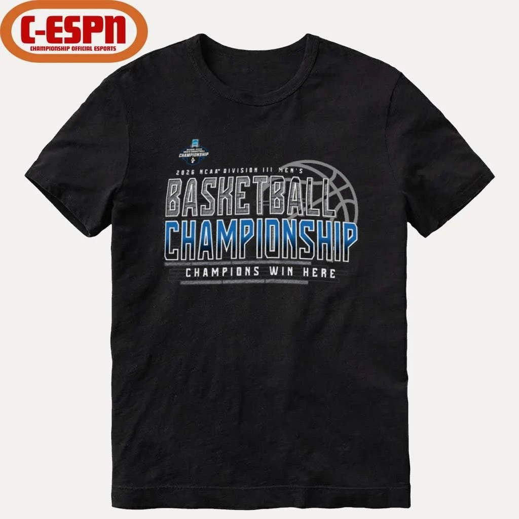 Official 2026 NCAA Division III Men’s Basketball 1st, 2nd Rounds Shirt
