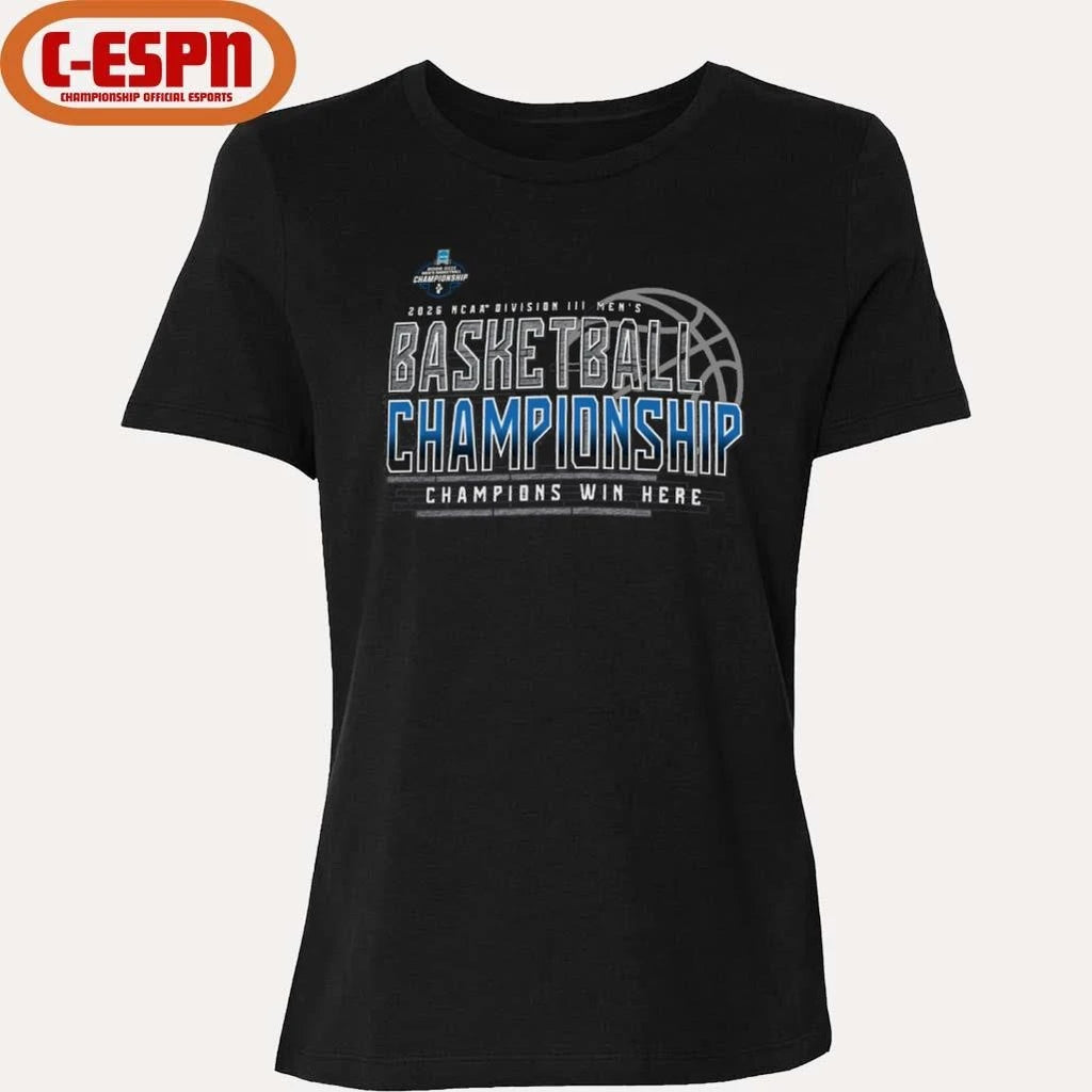 Official 2026 NCAA Division III Men’s Basketball 1st, 2nd Rounds Shirt