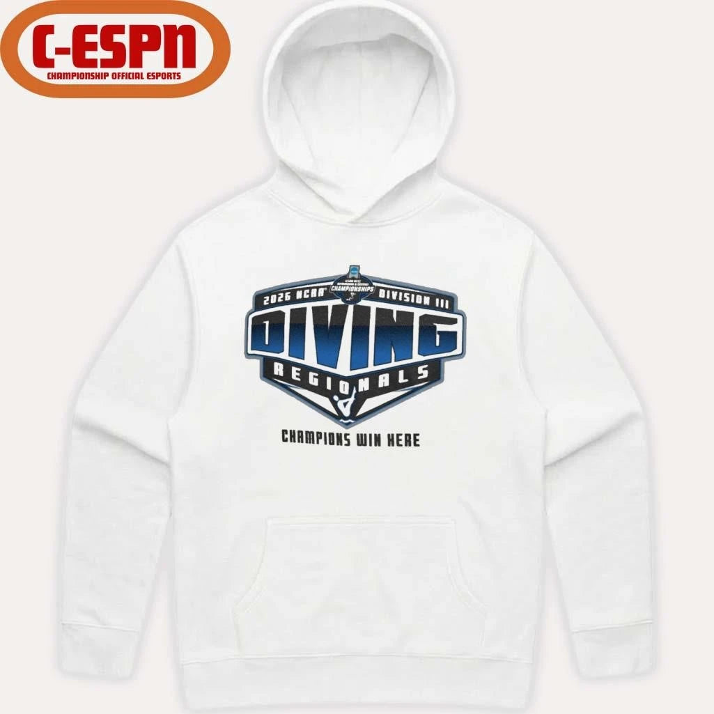 Official 2026 NCAA Division III Swimming &amp; Diving Regionals Shirt