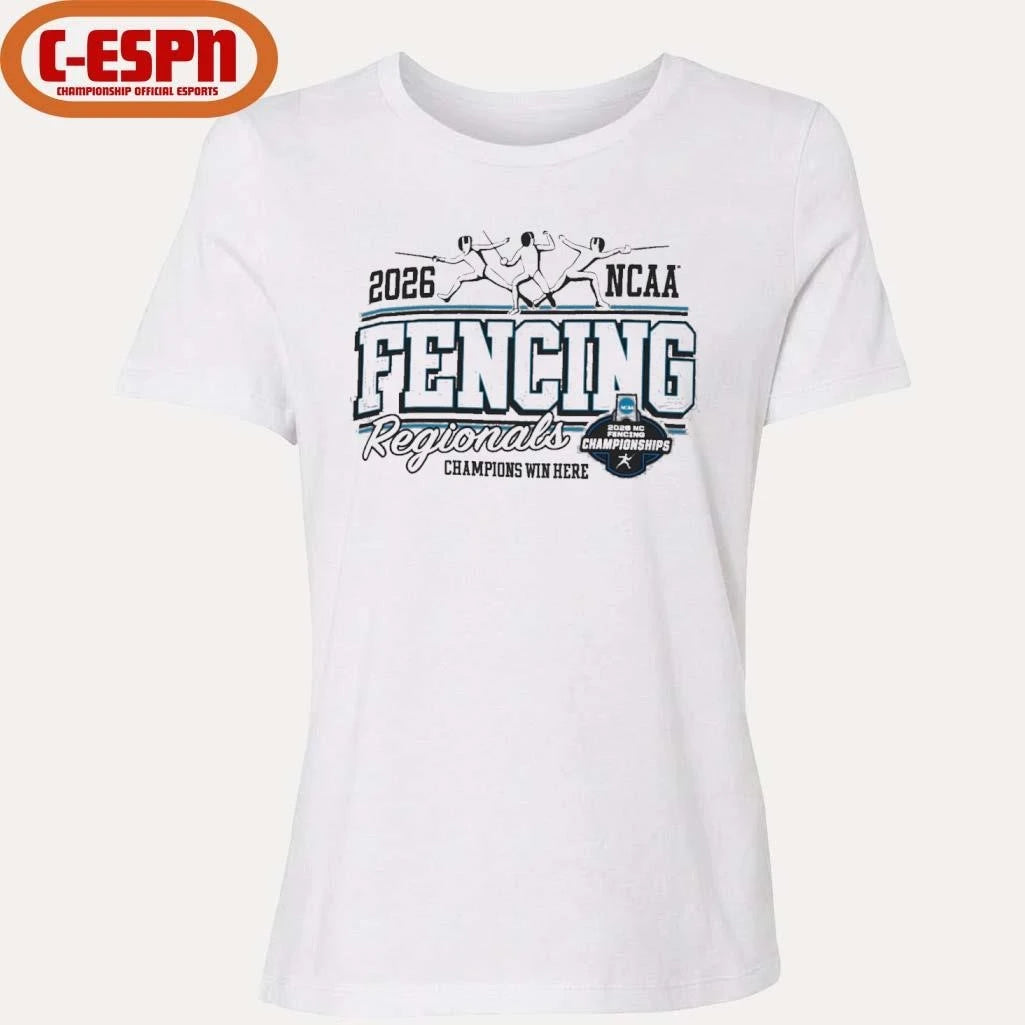 Official 2026 NCAA Fencing Regionals T-Shirt