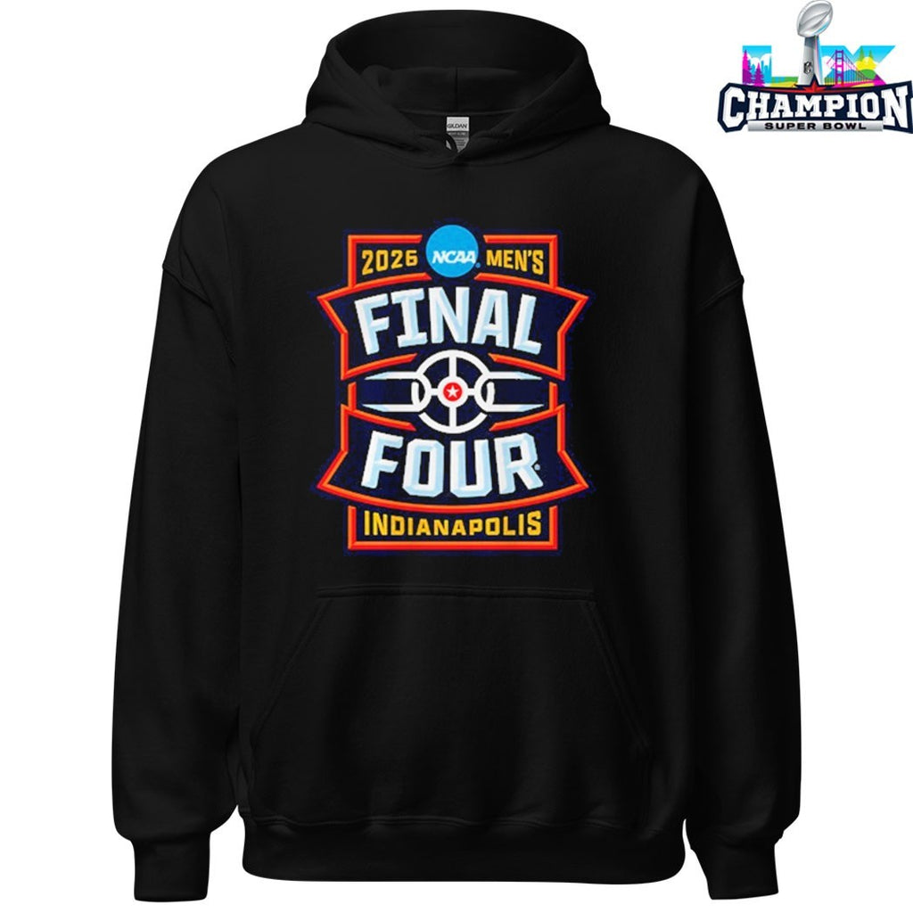 Official 2026 NCAA Men’s Final Four Indianapolis Logo T-Shirts