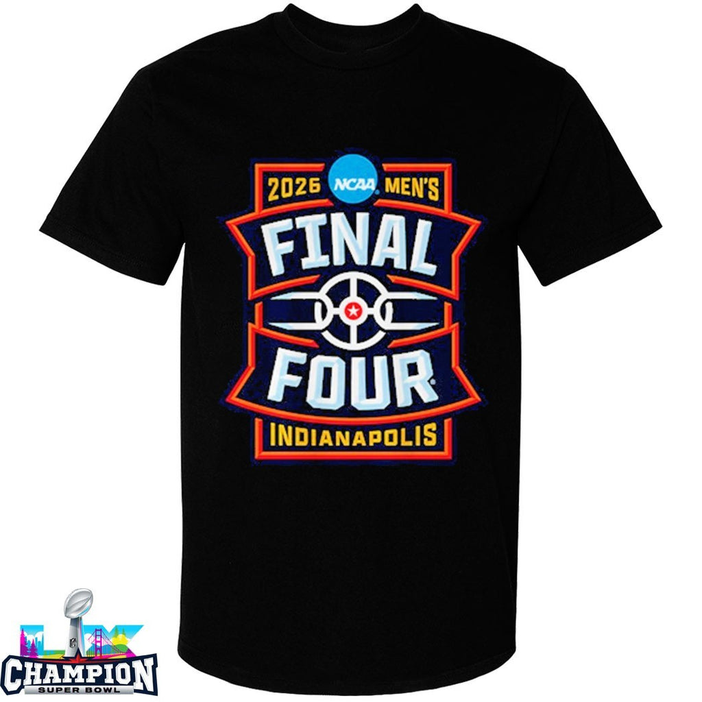 Official 2026 NCAA Men’s Final Four Indianapolis Logo T-Shirts