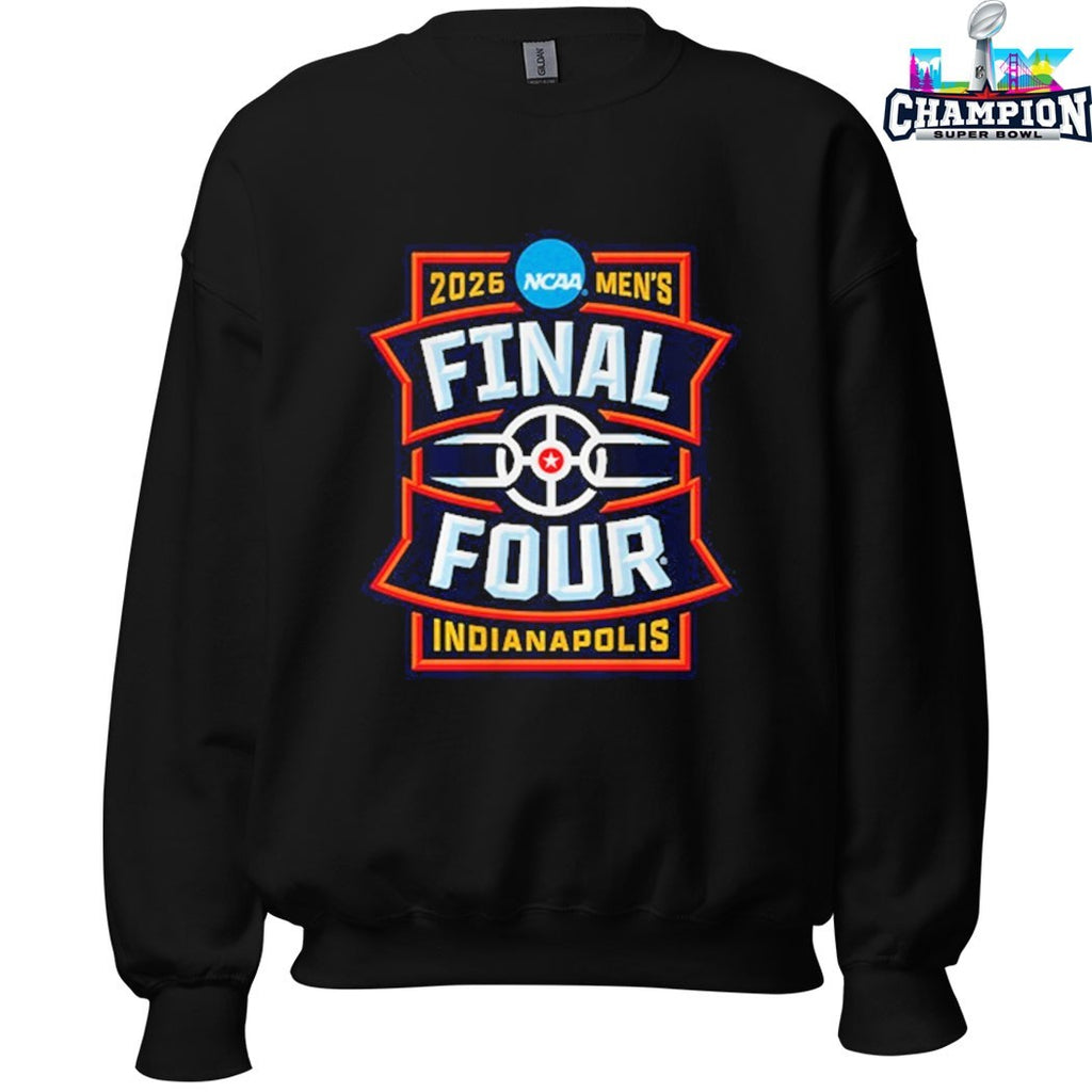Official 2026 NCAA Men’s Final Four Indianapolis Logo T-Shirts
