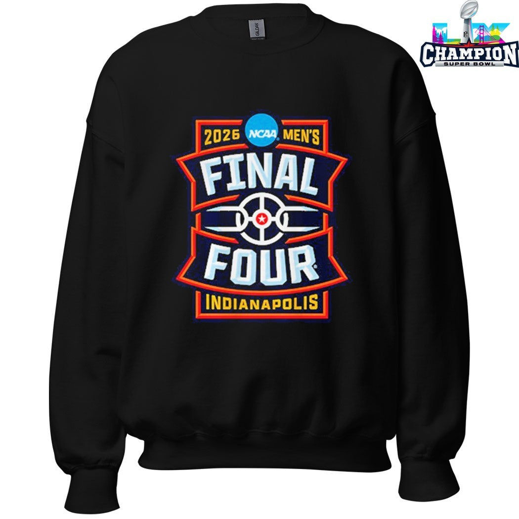Official 2026 NCAA Men’s Final Four Indianapolis Logo T-Shirts
