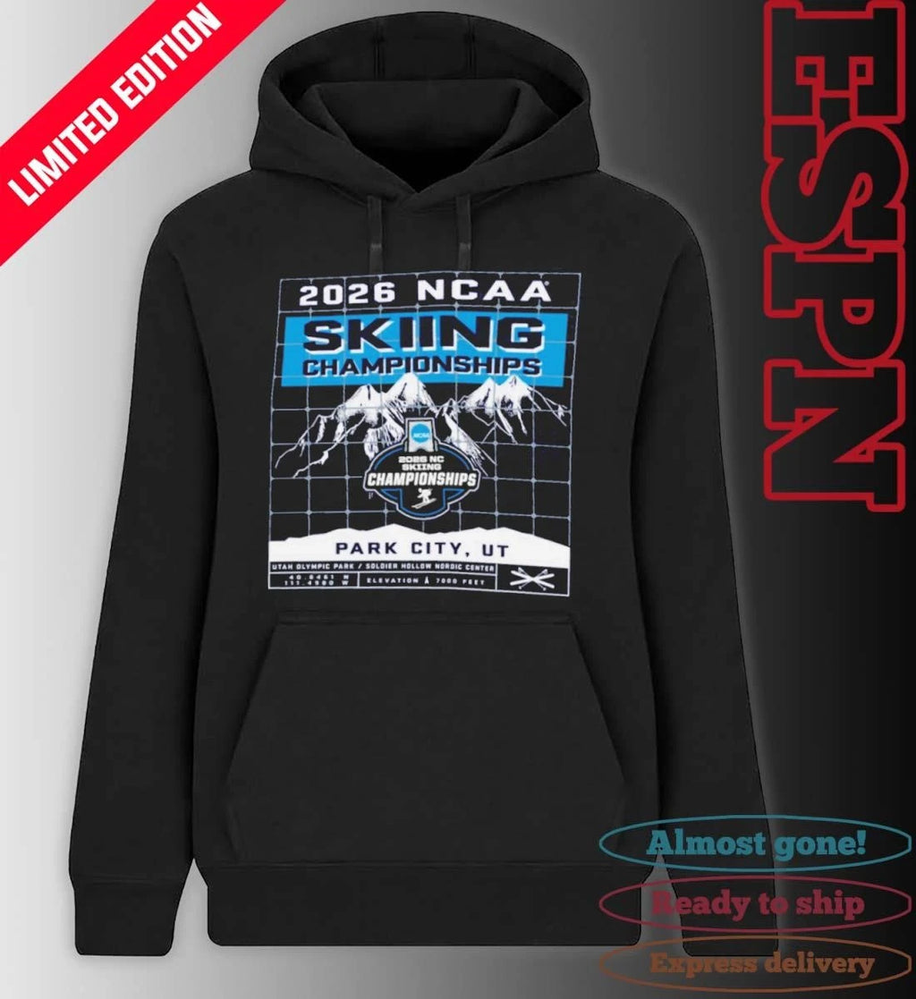 Official 2026 NCAA Skiing Championships – Park City, UT T-Shirt