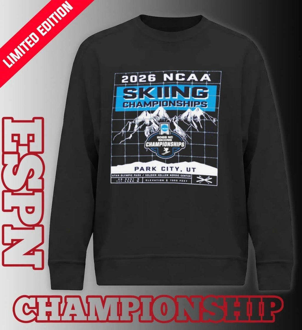 Official 2026 NCAA Skiing Championships – Park City, UT T-Shirt