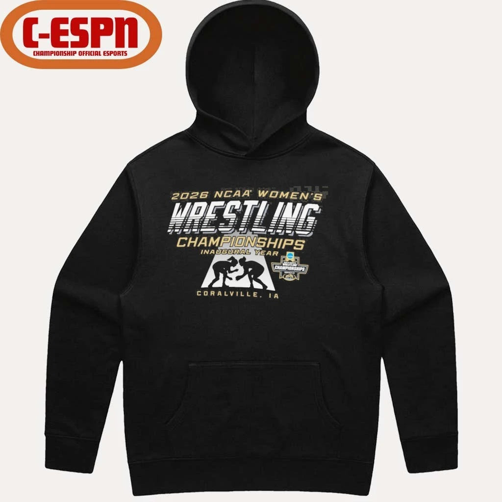 Official 2026 NCAA Women’s Wrestling Championships – Coralville, IA T-Shirt