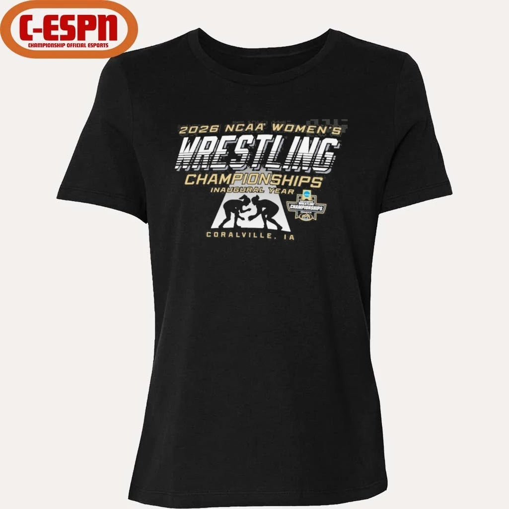 Official 2026 NCAA Women’s Wrestling Championships – Coralville, IA T-Shirt