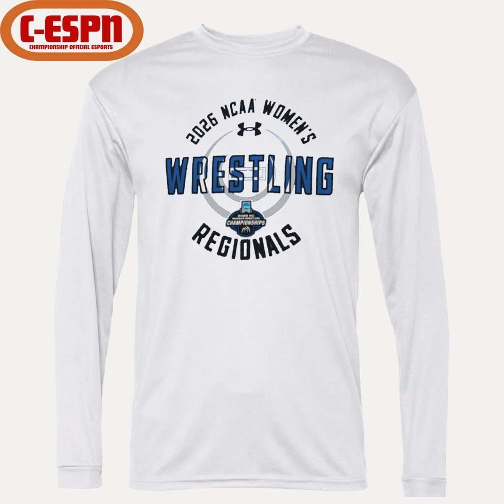 Official 2026 NCAA Women’s Wrestling Regional T-Shirt
