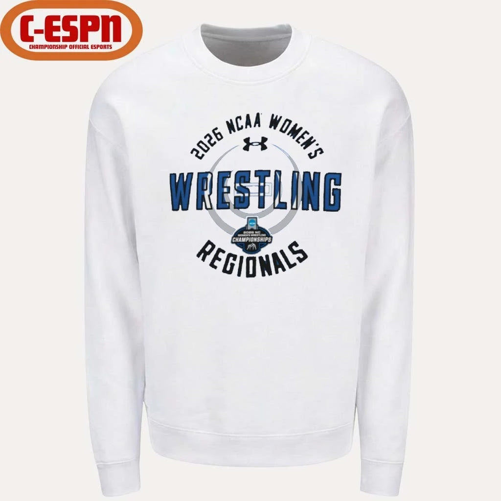 Official 2026 NCAA Women’s Wrestling Regional T-Shirt