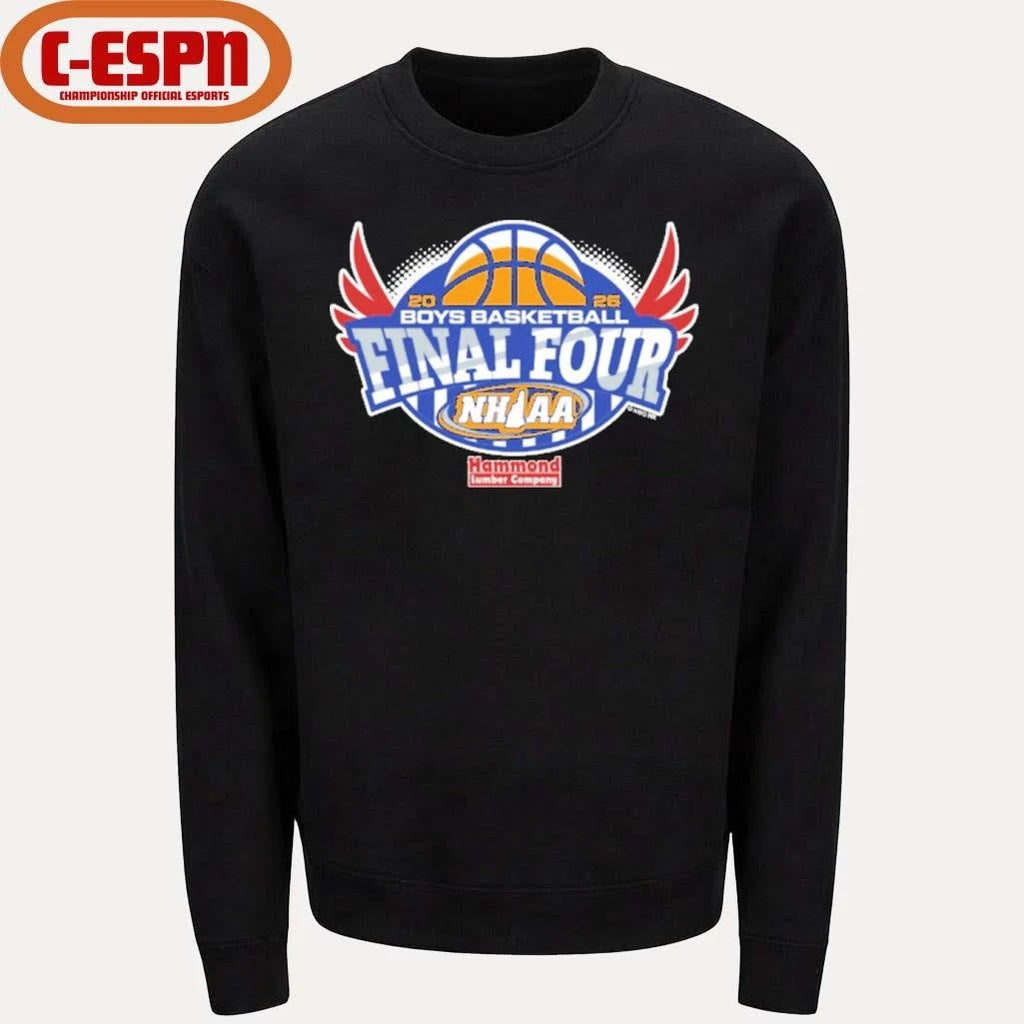 Official 2026 NHIAA Boys Basketball Final Four Shirt