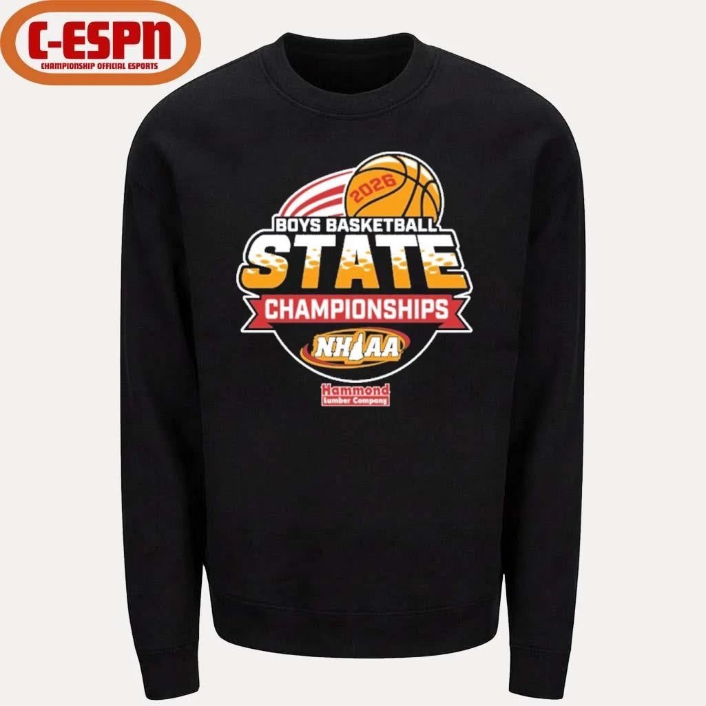 Official 2026 NHIAA Boys Basketball State Championships Shirt