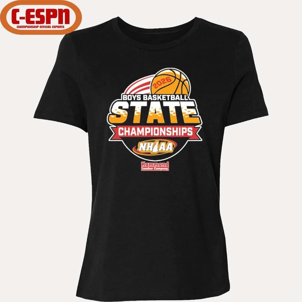 Official 2026 NHIAA Boys Basketball State Championships Shirt