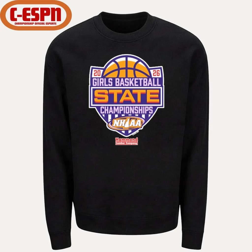 Official 2026 NHIAA Girls Basketball State Championships Shirt