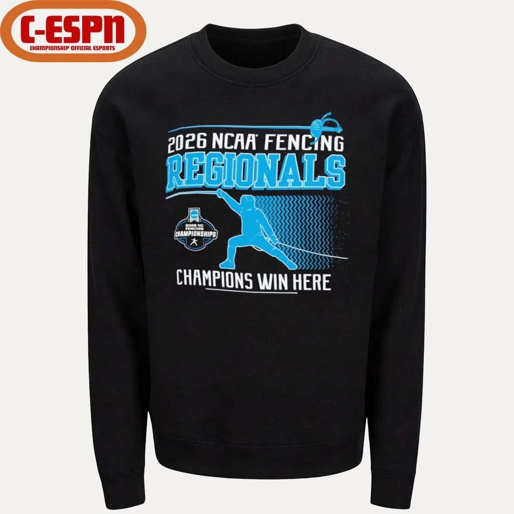 Official 2026 National Collegiate Fencing Regionals Shirt