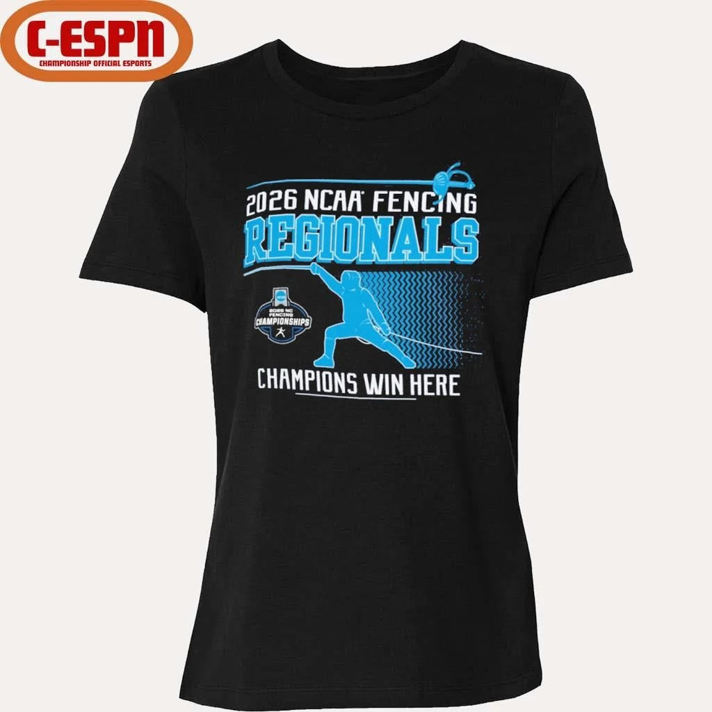 Official 2026 National Collegiate Fencing Regionals Shirt