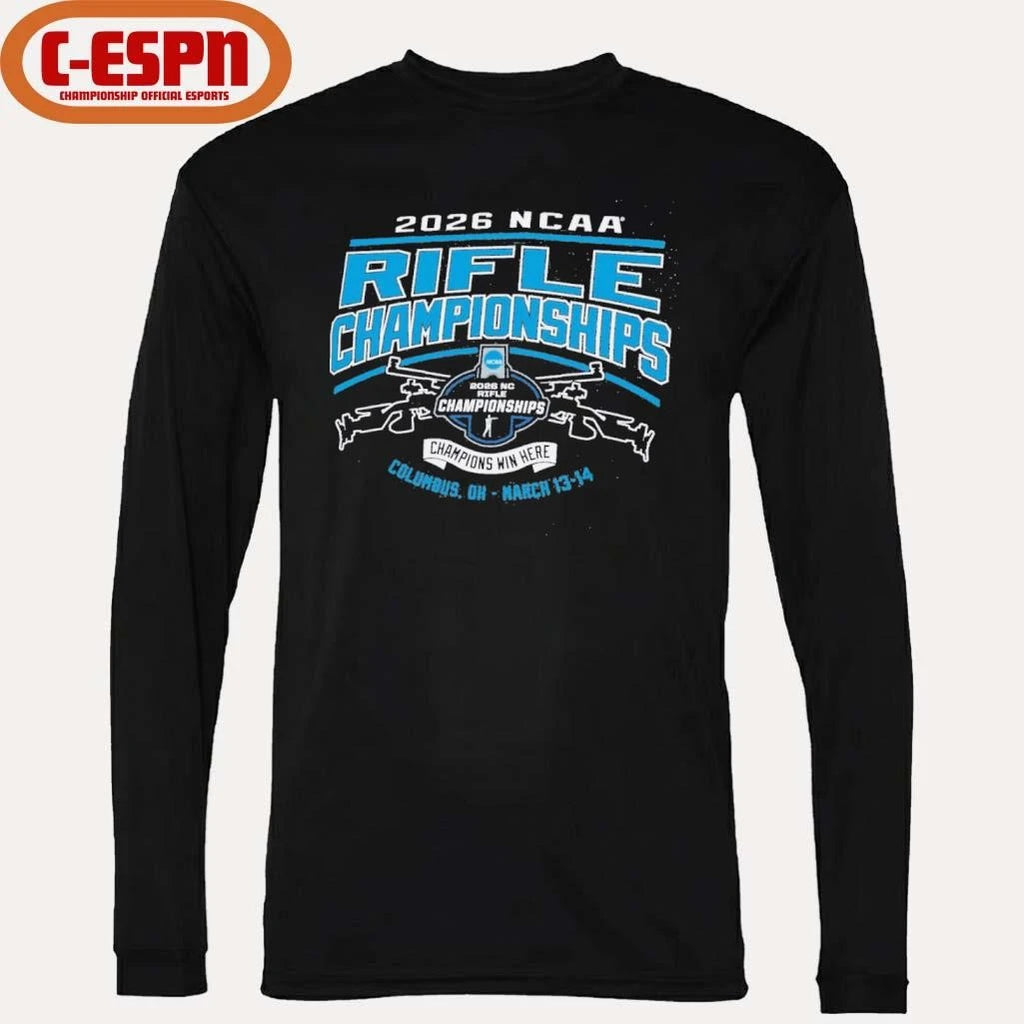 Official 2026 National Collegiate Rifle Championships T-shirt