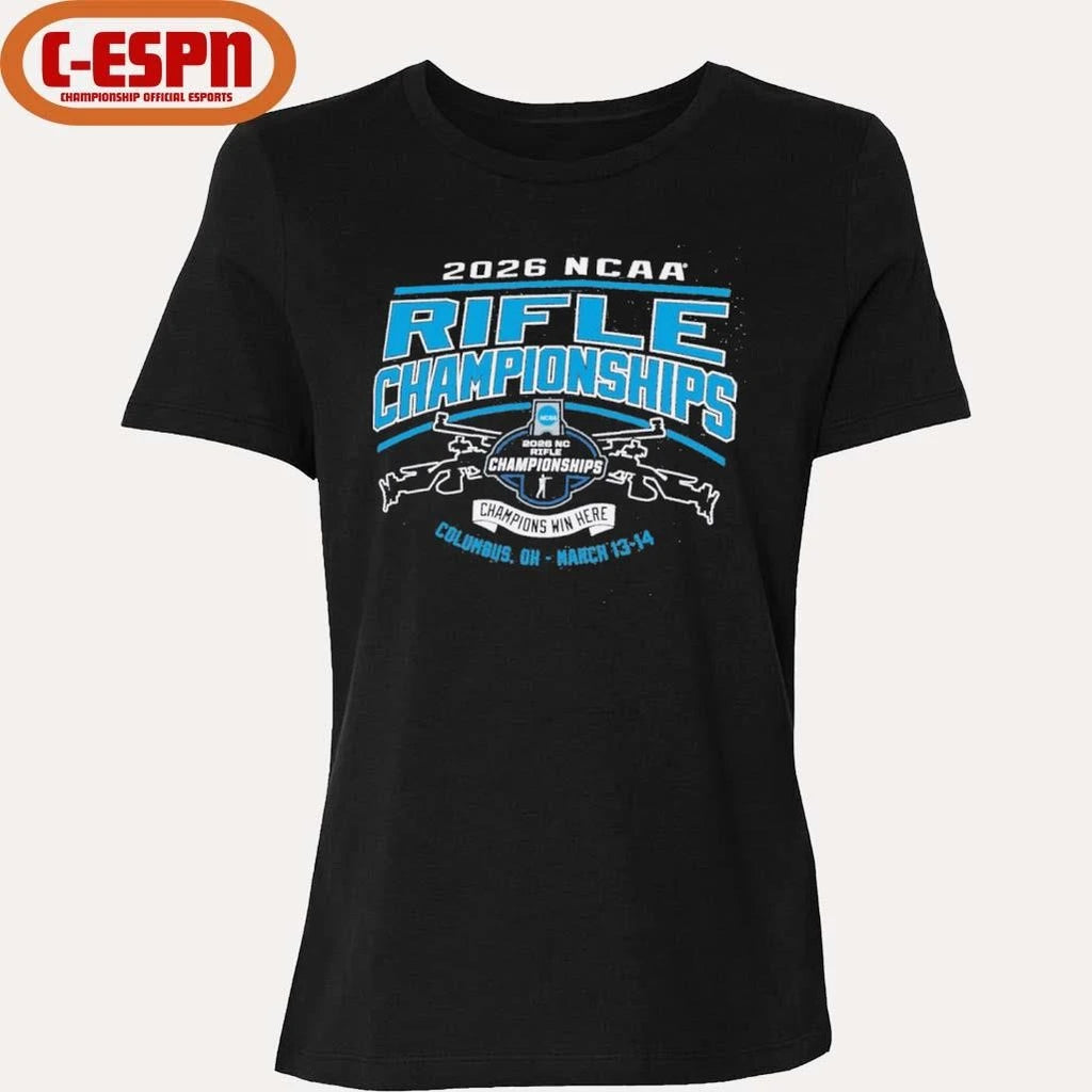 Official 2026 National Collegiate Rifle Championships T-shirt
