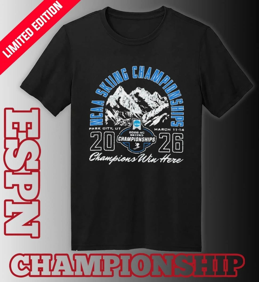 Official 2026 National Collegiate Skiing Championships Shirt