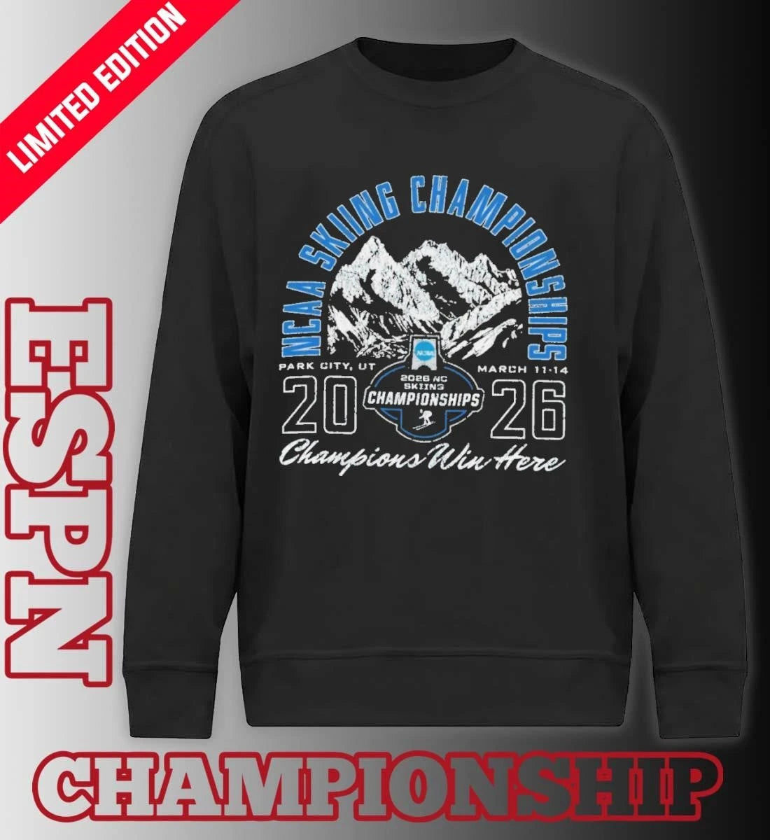 Official 2026 National Collegiate Skiing Championships Shirt