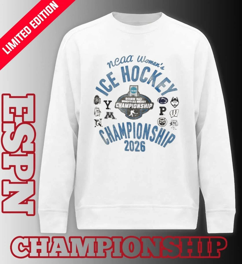 Official 2026 National Collegiate Women’s Ice Hockey Regional Teams Shirt