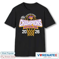 Official 2026 Northern Iowa Panthers MVC Men’s Basketball Tournament Champions T-Shirt