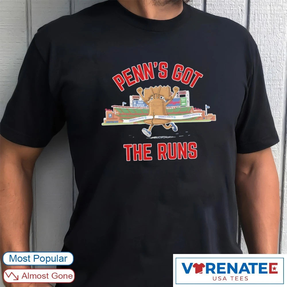 Official 2026 Penn’s Got the Runs High Hopes Crohn’s &amp; Colitis T-Shirt
