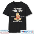 Official 2026 Purely Boston Wicked Irish Whiskey Est Since 2016 T-Shirt