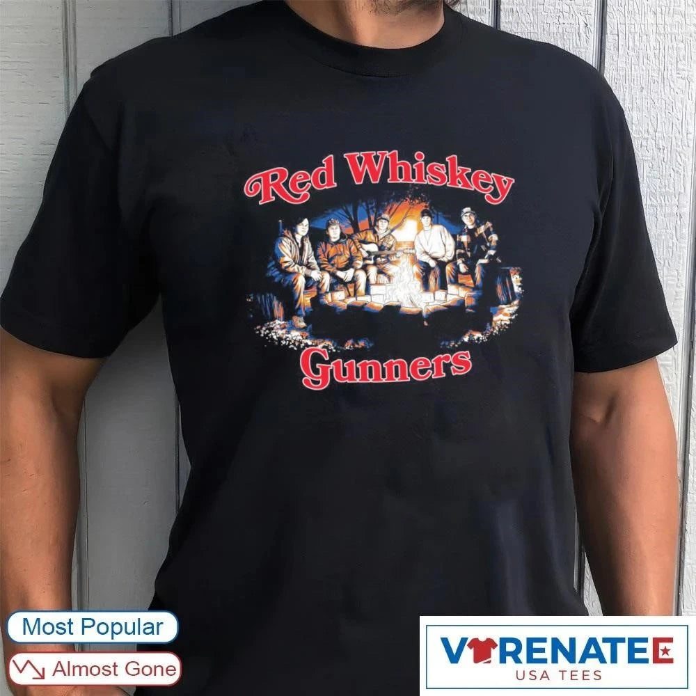 Official 2026 Red Whiskey Gunthers T-Shirt