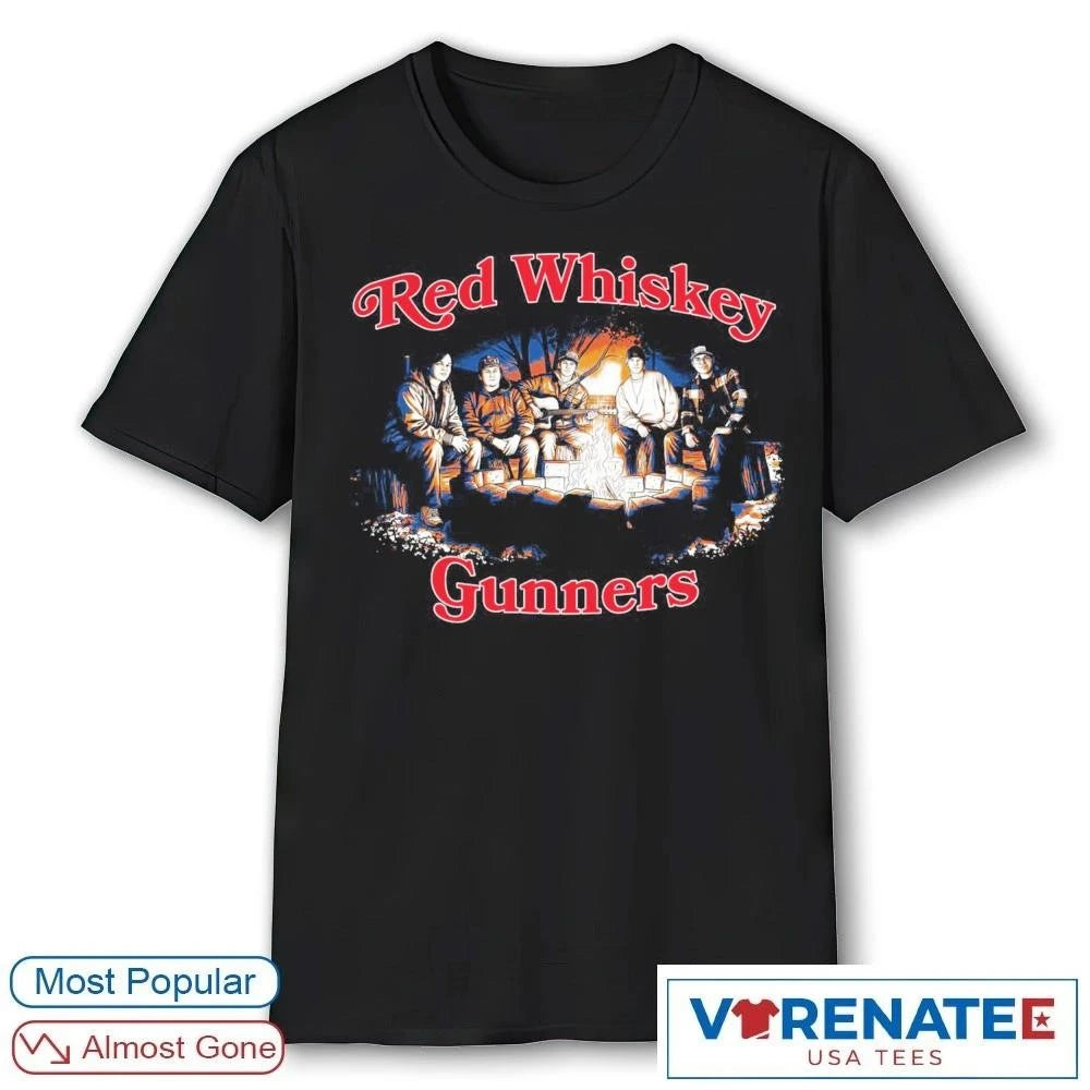 Official 2026 Red Whiskey Gunthers T-Shirt