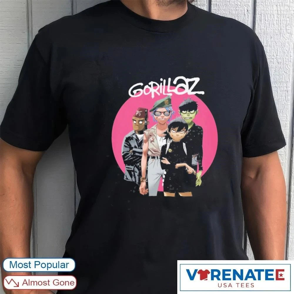 Official 2026 Ryan Gosling Gorillaz T-Shirt