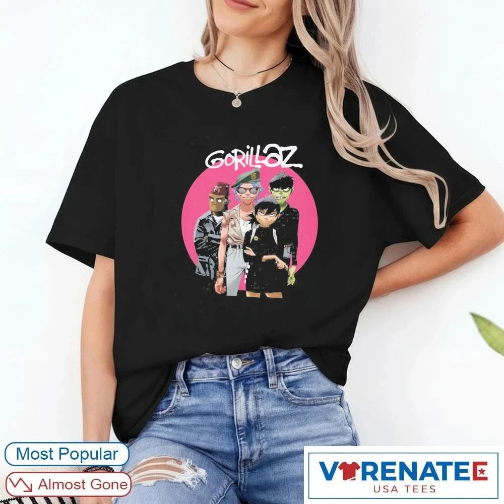 Official 2026 Ryan Gosling Gorillaz T-Shirt
