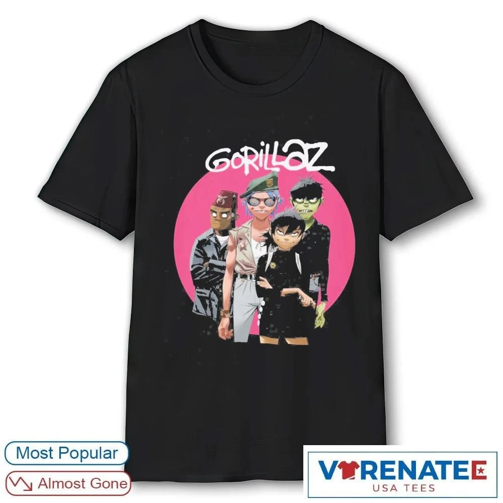 Official 2026 Ryan Gosling Gorillaz T-Shirt