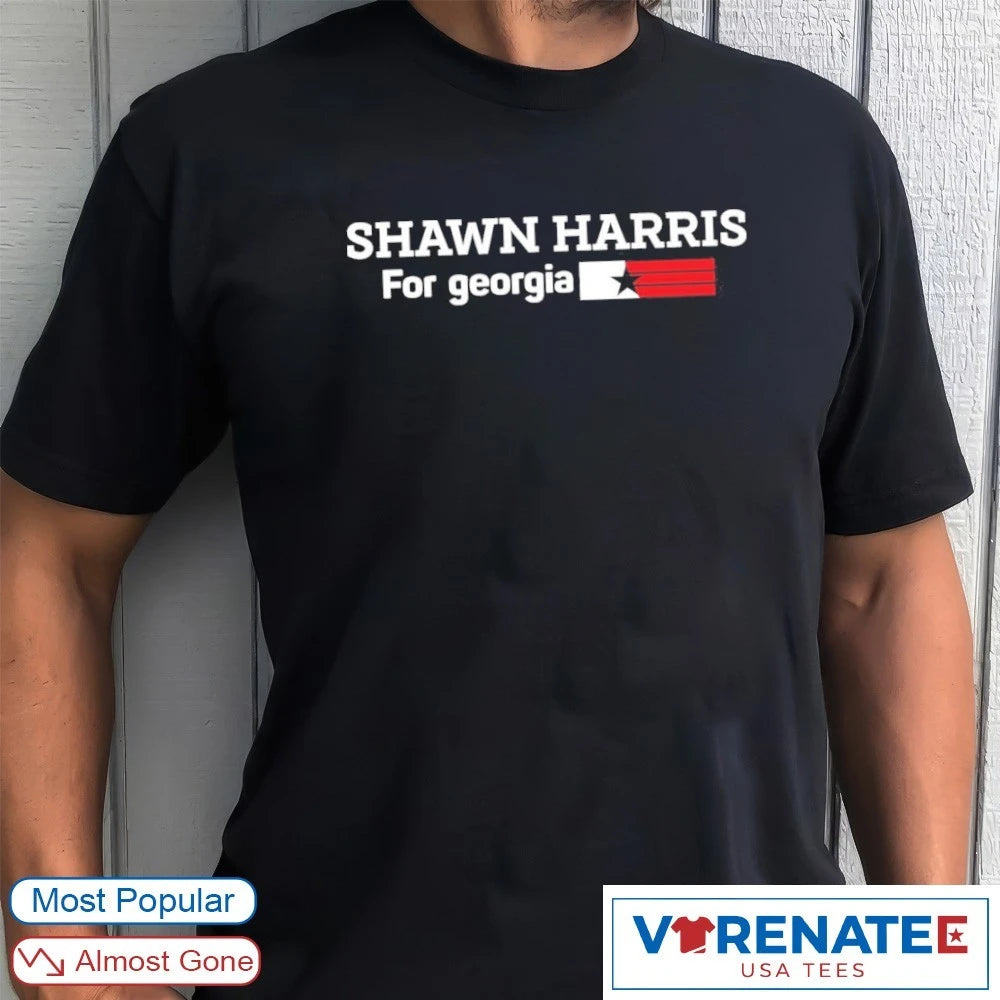 Official 2026 Shawn Harris For Georgia T-Shirt