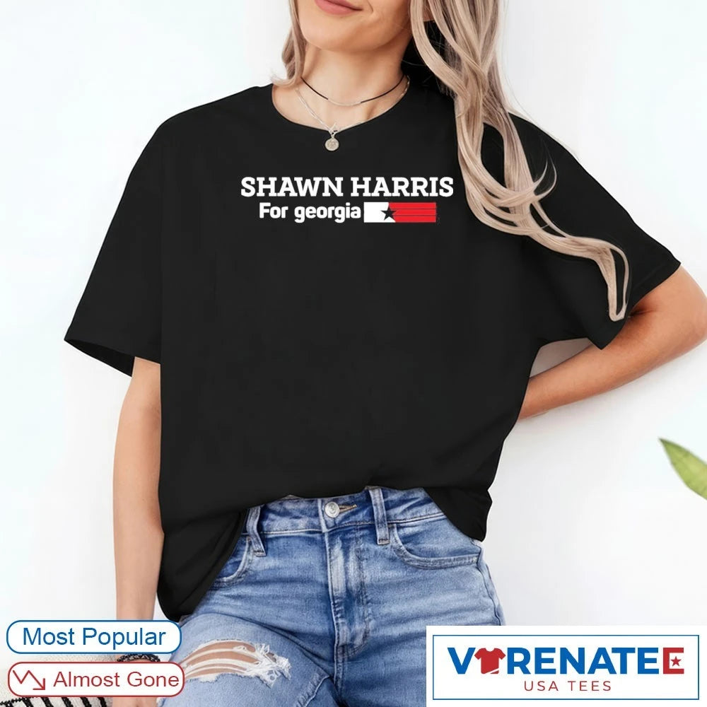 Official 2026 Shawn Harris For Georgia T-Shirt