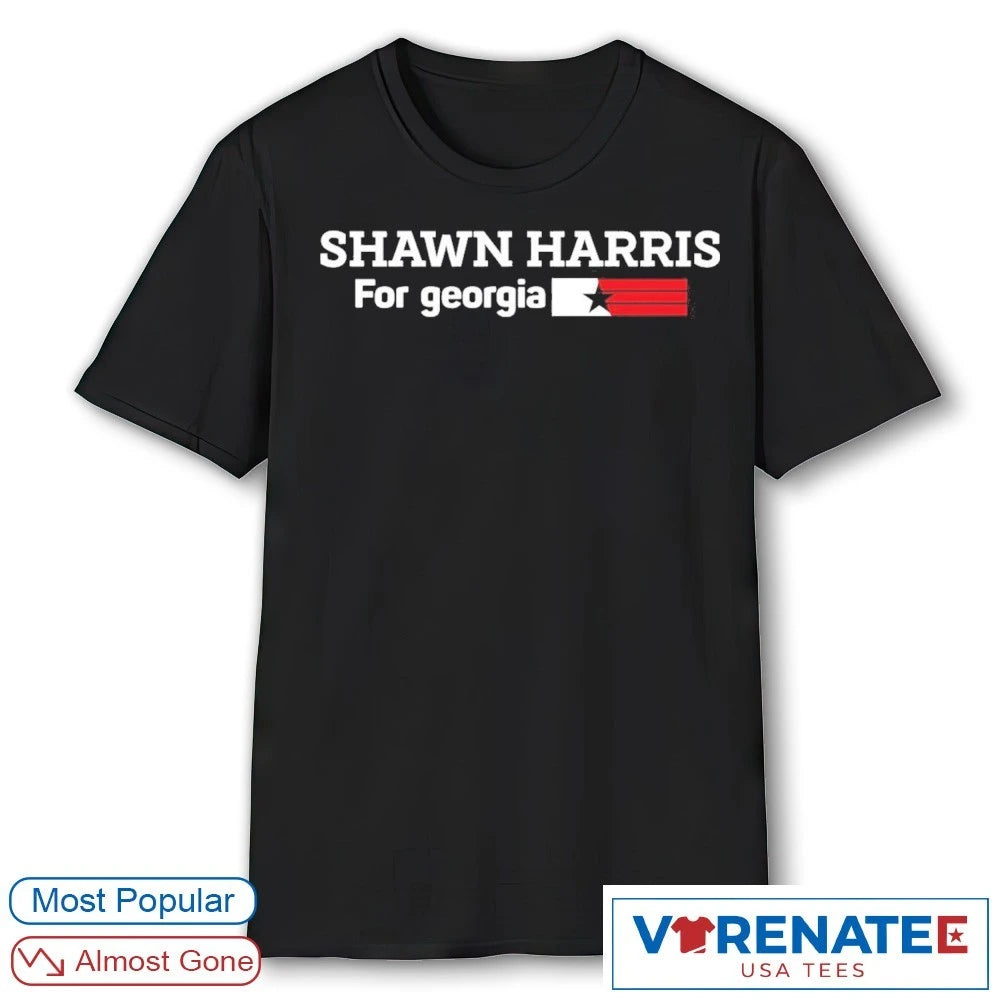 Official 2026 Shawn Harris For Georgia T-Shirt