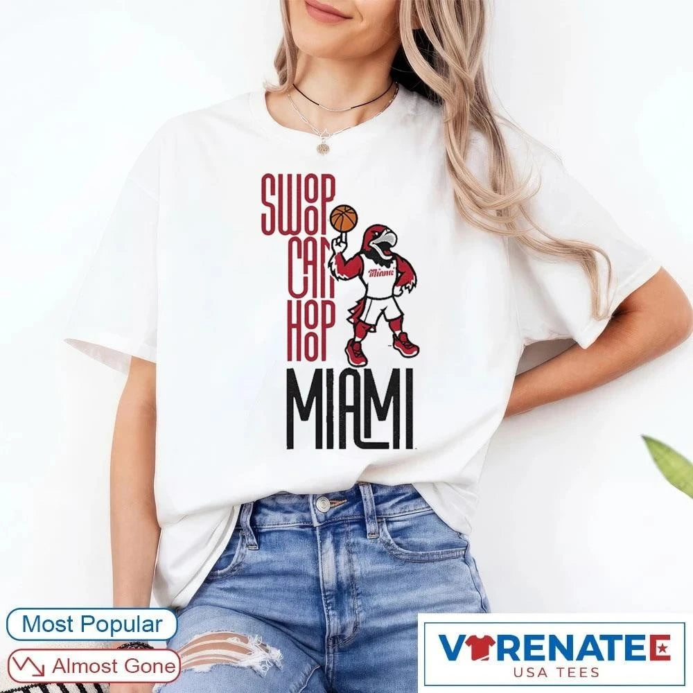 Official 2026 Swoop Can Hoop Miami University Redhawks Men’s Basketball T-shirt