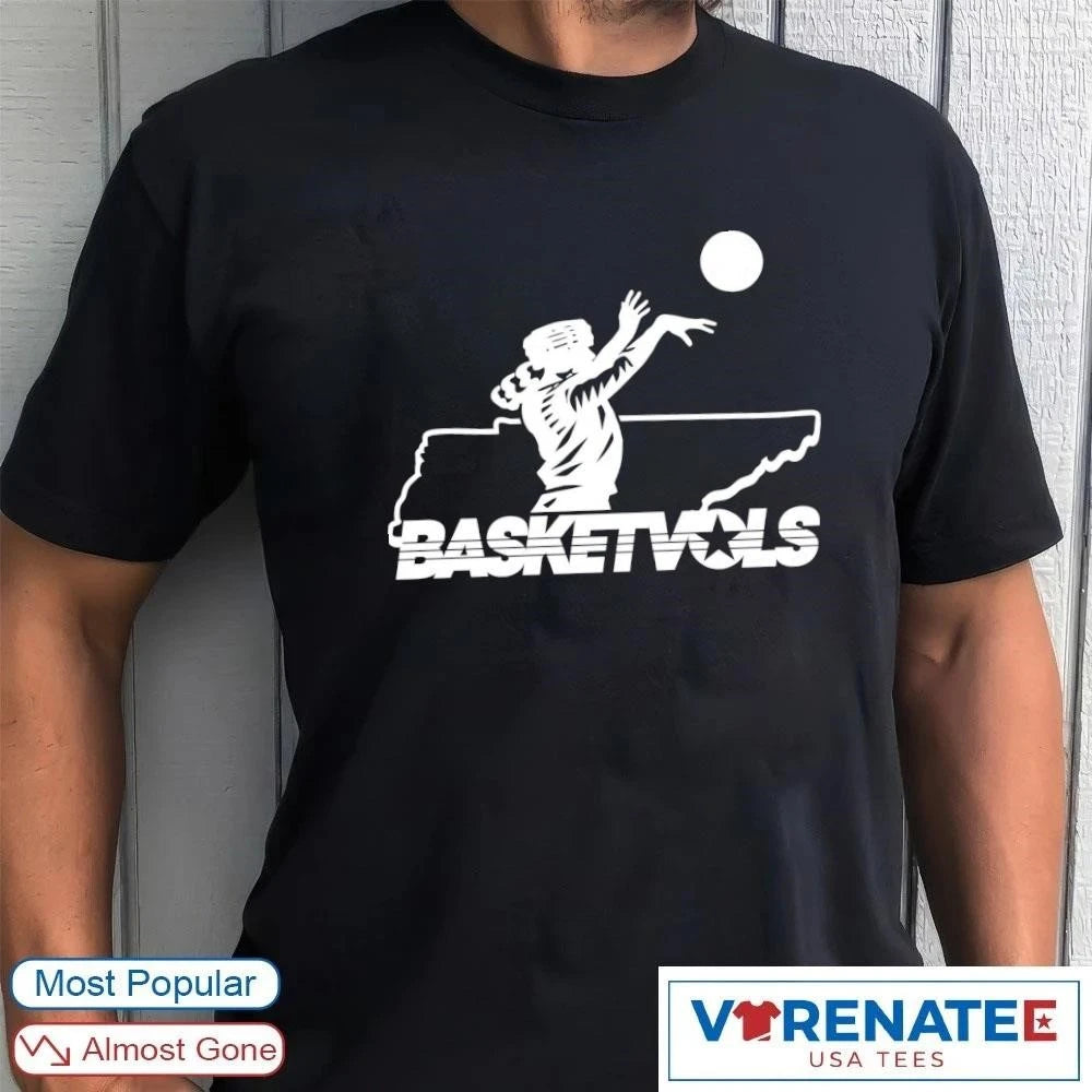 Official 2026 Tennessee Vols Basketball Jumpshot Basketvols T-Shirt